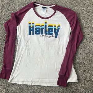 Harley Davidson LS Baseball Tee